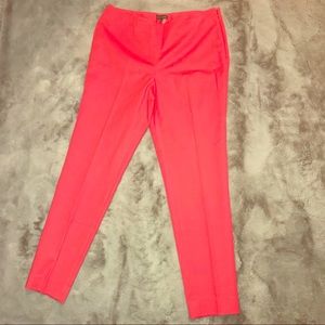 NWOT bright coral Vince Camuto ankle pant- 8